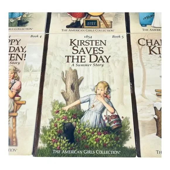 American Girl Pleasant Company 6 BOOK SET Kirsten 1854 Paperback Janet Shaw Book